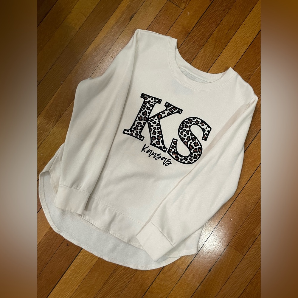 KS Leopard Print Sweatshirt